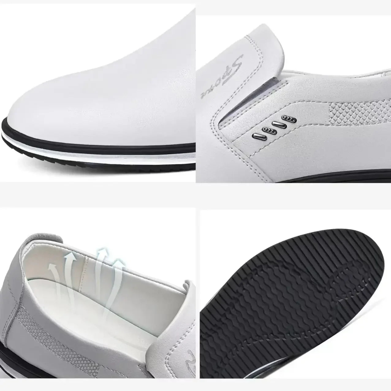 2024Leather Shoes for Men Designer Loafers High Quality Adult Moccasins Men Driving Shoes Male Footwear Men's Formal Shoes