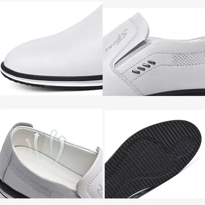 2024Leather Shoes for Men Designer Loafers High Quality Adult Moccasins Men Driving Shoes Male Footwear Men's Formal Shoes