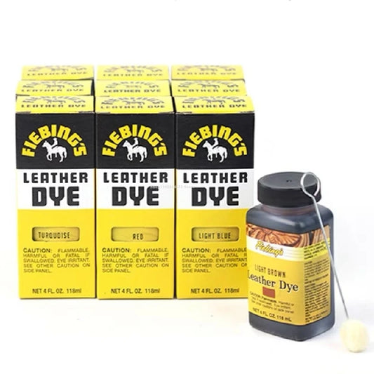 118ml Leather Alcohol Liquid Dye Vegetable Tanning Surface Dyeing Agent DIY Leather Crafts Bag/clothing/shoes Dyeing Material