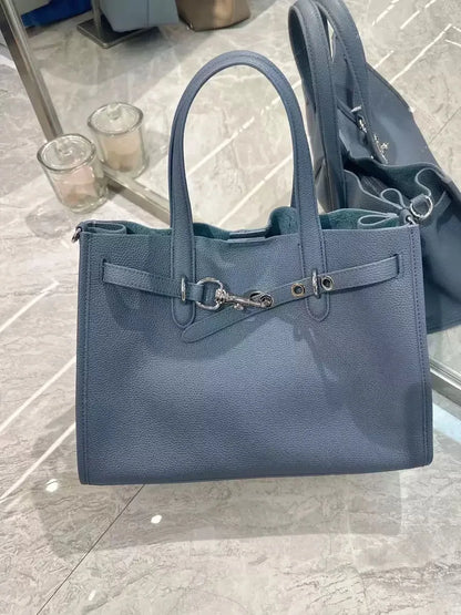 2026 Genuine Leather Tote Bag for Women High Quality Commute Crossbody Bag Fashion Versatile Handbags Female Single Shoulder Bag