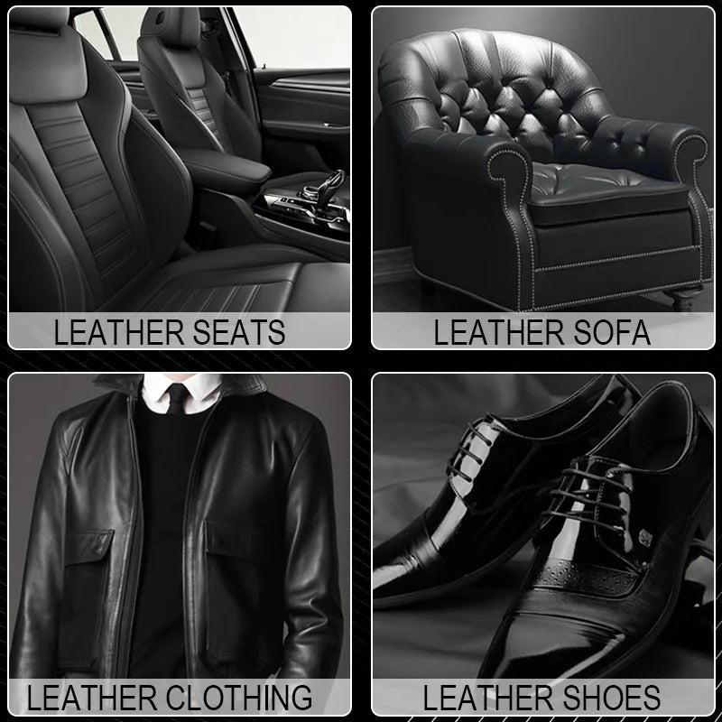 Leather Cleaning Cream Car Leather Seat Maintenance Care Scratch Restoration Multifunctional Leather Sofa Bag Care Cream
