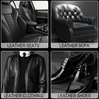 Leather Cleaning Cream Car Leather Seat Maintenance Care Scratch Restoration Multifunctional Leather Sofa Bag Care Cream