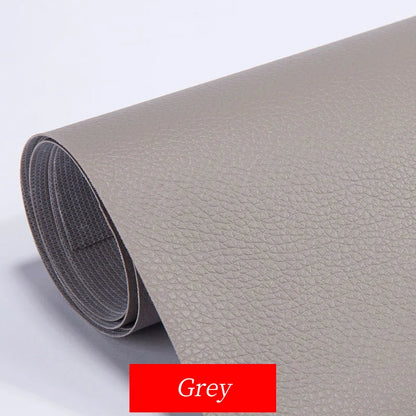50x137cm Leather Repair Tape Waterproof Wear-Resisting PU Leather Repair Patches Fix Sticker for Sofa Car Seat Table Chair Home
