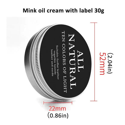 30G/50G/100G Cream for Leather Shoes Bags Car Interiors Leather Care Cream Leather Maintenance Cream Leathercraft Accessories
