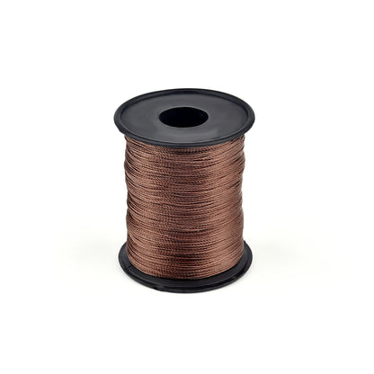 150 Meters/Roll 0.25mm Nylon Waxed Line Leather Craft Sewing Wax Thread Cord Round Leather Sewing Wax Thread DIY High Strength
