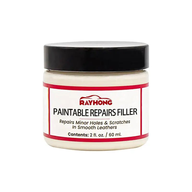 Leather restoring paste 60ml Natural Leather Filler Repair Compound Leather Restoration Cream For Tears Crack Burns Holes Filler
