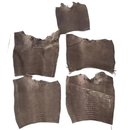 Natural Lizard Skin Leather for Phone, Pendant, Leather Bag, Shoe Belt, DIY, Handmade Leather Materia