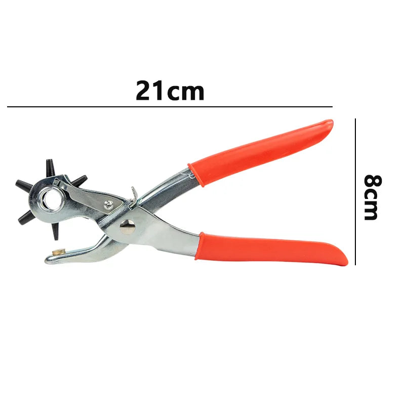 Leather Hole Punch Leather Tools Multifunctional Ordinary Carbon Steel Belt Puncher Punching Tool Belt Hole Puncher Crafts Tool