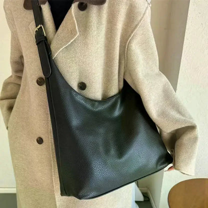 Fashion Leather Tote Bag For Women Trend Female Simple Large High Capacity Shoulder Bag Women Handbags Messenger Bags