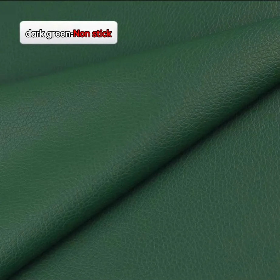 Non-stick  Faux Leather Fabric Soft Synthetic PU Fabric Material DIY Crafts Leather Sofa Upholstery Renovation 50/100/200*160cm
