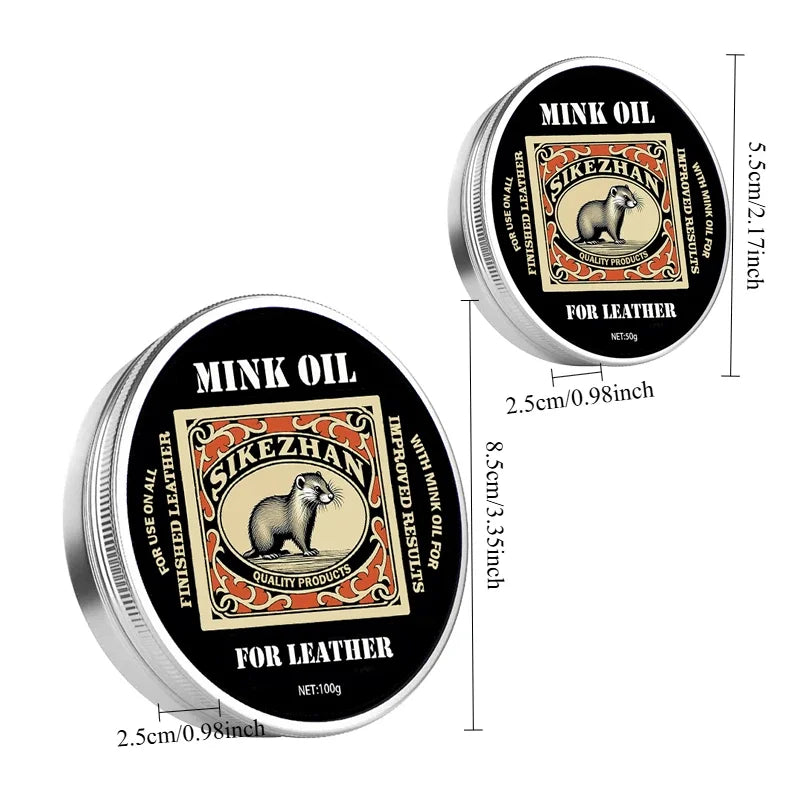 Leather Cleaning Polishing Balm All Leather Products Accessories – Natural Odorless Care Cream for Shoes, Boots, Bags, Sofa