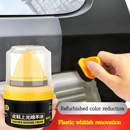 Leather Shoe Cream Black Genuine Leather Care Oil Colorless Universal Brushing Shoe Polish High-End Sheep Fat Care Shoe Cream