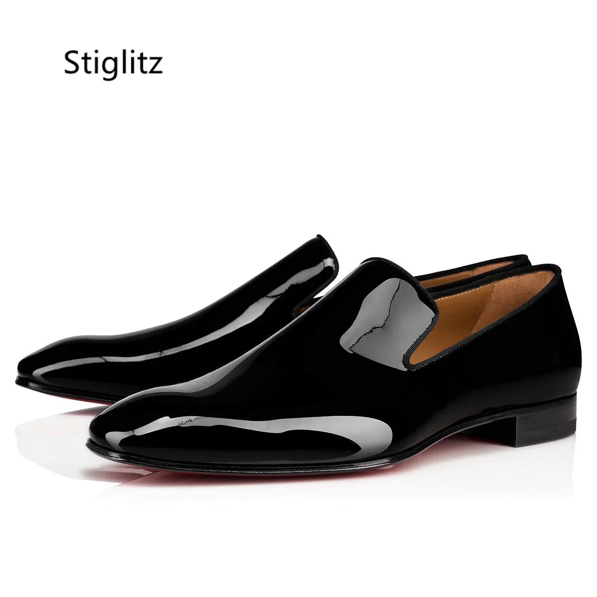 Black Dress Leather Shoes Men's Luxury Genuine Leather Formal Business Shoes Slip On Low Heel Wedding Party Banquet Male Shoes