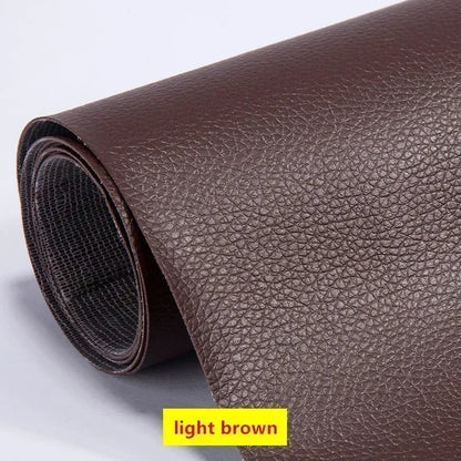 Max 250x137cm Self-adhesive Faux Leather Sofa Renovation Tool Leather Repair Patch for Sofa Bed Chair Car Interior Modification