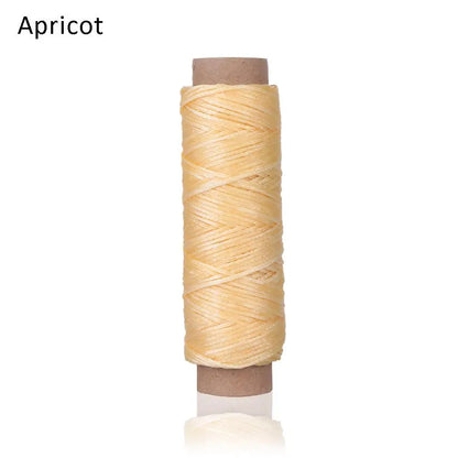 30m/roll Waxed Thread Cotton Cord String Strap Hand Stitching Thread for Leather Handicraft Tool Material Accessories