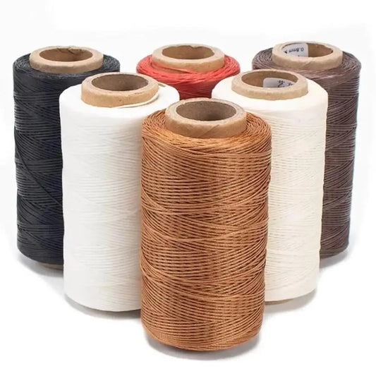 150D Leather Waxed Thread Cord 220 Meters 1mm High Quality Durable for DIY Handicraft Tool Hand Stitching Thread
