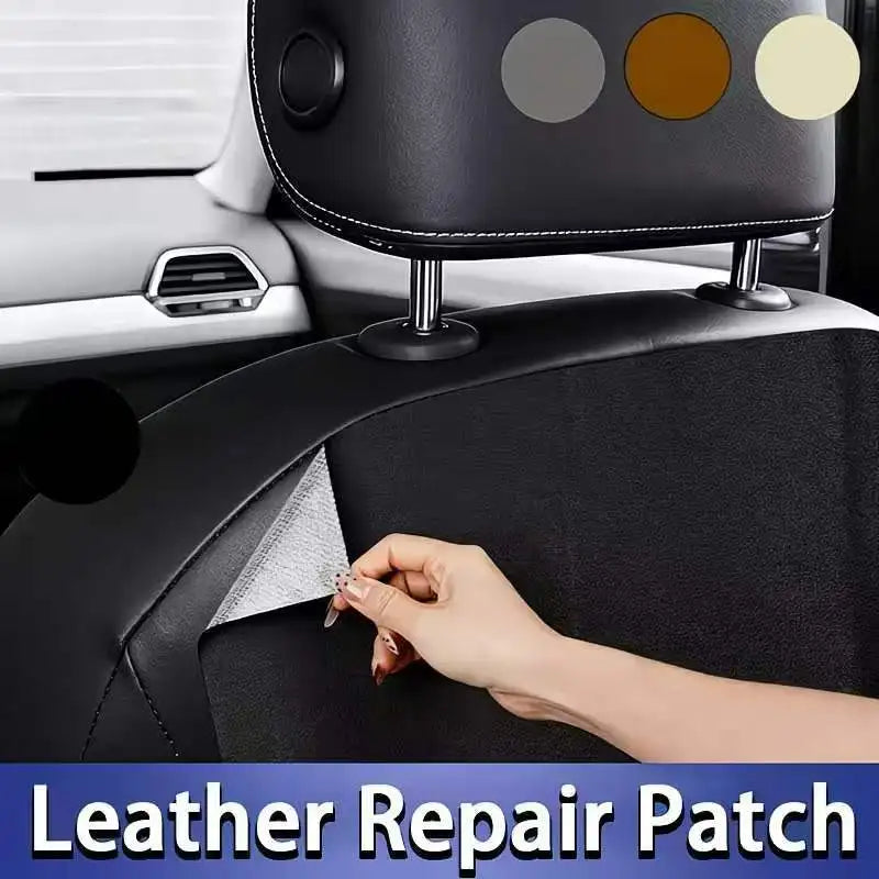 Self Adhesive Faux Leather Repair Sheet Waterproof Wear Resistant PU Leather Sticker DIY Refurbish for Sofa Couch Car Seat Chair