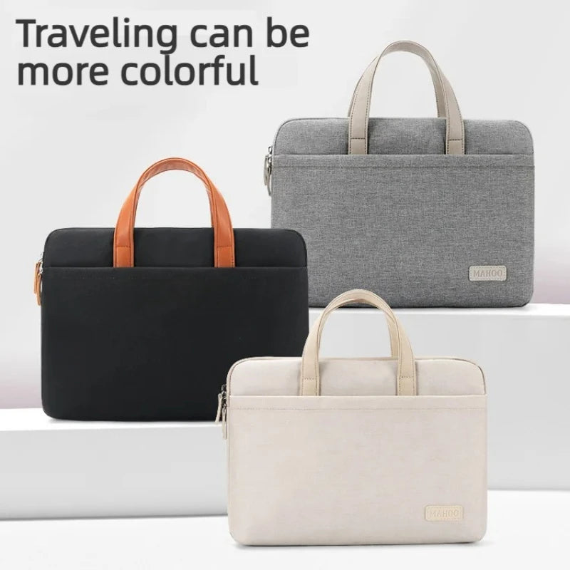 Portable Laptop Bags with Power Storage Case for 13-16 Inch Macbook Huawei Asus Dell Business Light Laptop Briefcase Bag Gifts