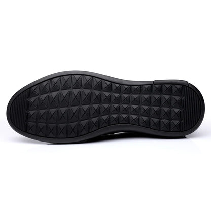 Casual Leather Shoes Men Loafers Trend Brand Business Shoes Autumn Slip on Flat Man Sneakes Comfortable Moccasins Zapatos Hombre
