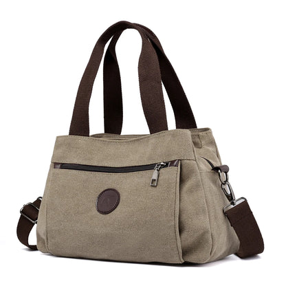 Women's Canvas Bag Handbags Shoulder Bags Messenger Bags Crossbody Bags Tote Large Capacity Work Bags bags for women
