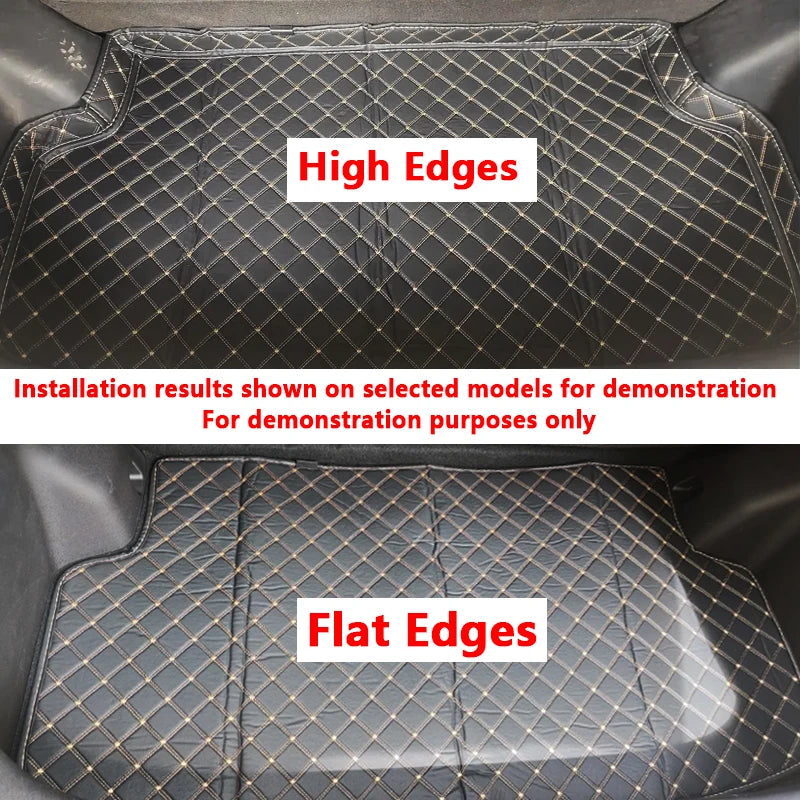 For MG HS EHS MK2 2024 2025 2026 Leather Car Trunk Mat Anti-dirty Cargo Storage Pad Cushion Boot Carpet Car Interior Accessories