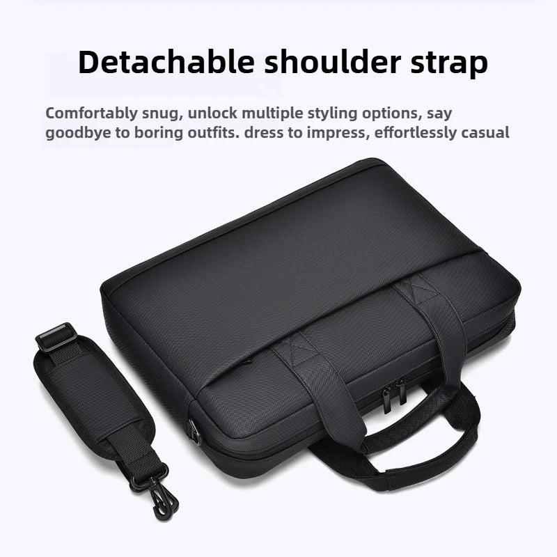 New 13, 14, 15-inch Laptop Bag, Large Capacity Crossbody and Shoulder Bag, Business Backpack Laptop Bag