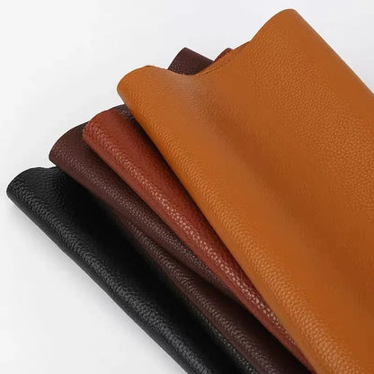 Genuine leather, top layer cowhide, brown leather fabric, imported leather, whole coffee sofa, bedside soft bag, leather