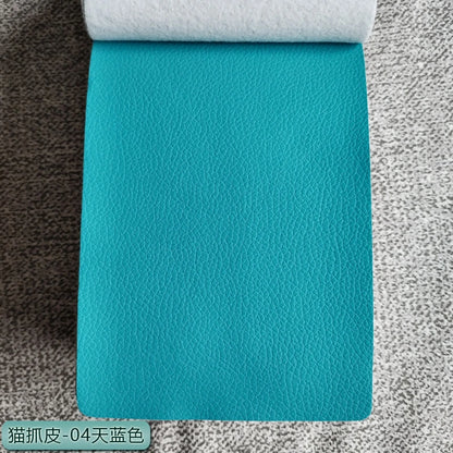 Synthetic Leather Fabric Cat Scratch Proof By The Meter for Upholstery Chair Sofa Cushion Sewing Cloth Wearable Waterproof Soft