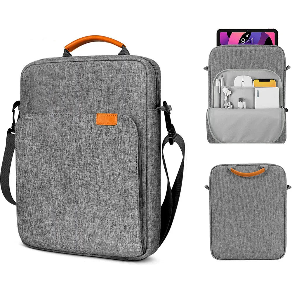 Shoulder Bag for MacBook Air 13 Case M4 M3 M2 M1 13.6 inch Laptop Bag for iPad Air 5 13 Pro 12.9 11 10th A16 S9 8 7 Plus Bag
