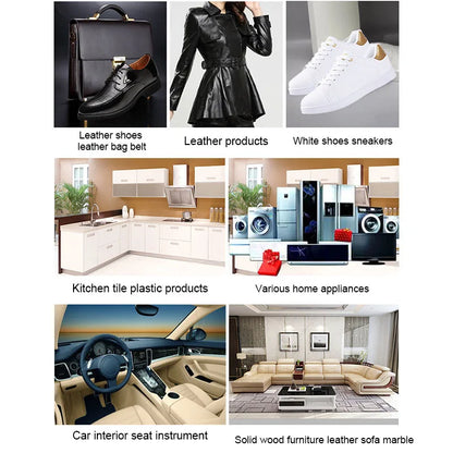 3 In 1 Deep Leather Conditioner Cream Restores Leather Surfaces Use On Leather Furniture Car Seats Shoes Bags