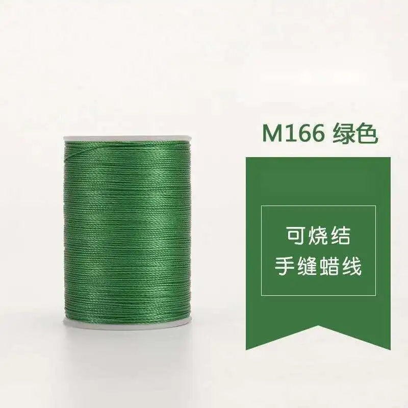 Hand High Quality Durable 0.35/0.45/0.55mm Leather Waxed Flat Wax Thread Cord For DIY Handicraft Tool Stitching Thread