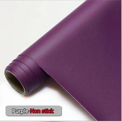 Non-stick  Faux Leather Fabric Soft Synthetic PU Fabric Material DIY Crafts Leather Sofa Upholstery Renovation 50/100/200*160cm