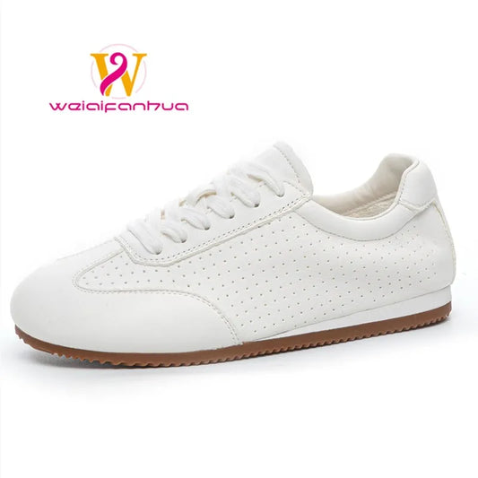 Women's Shoes - 2026 New Style Leather High-heel Dechen Shoes for Women, Retro Casual, Versatile and Sporty, Aigan Shoes Luxury