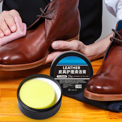 120g Leather Cream For Car Home Leather Shoes Bags Leather Care Cream Leather Maintenance Cream Leather Craft Accessories