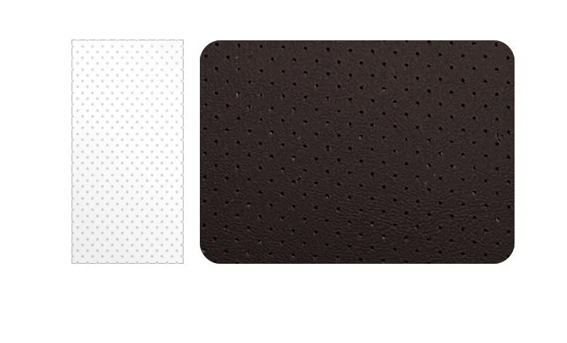 Repair Patch Breathable Perforated Synthetic Leather Tape with Adhesive Backing for Sofa Car Seat Wallets Cuttable Renovation