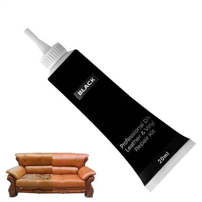 Leather Tear Repair Gel Leather Color Restoration Agent 20ml Leather Restoration Paste Repair Tool For Leather Furniture Bag