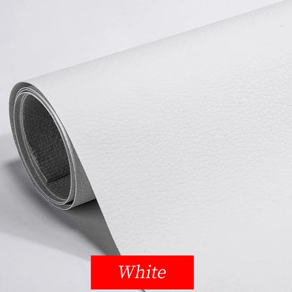 50x137cm Leather Repair Tape Waterproof Wear-Resisting PU Leather Repair Patches Fix Sticker for Sofa Car Seat Table Chair Home