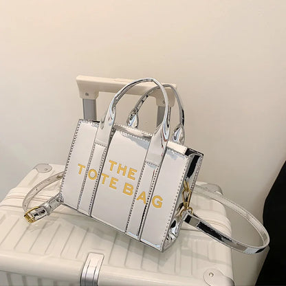 Fashion Brand Shoulder Bags 2026 New Bright leather Women Handbag Leisure travel Lady Mini Crossbody Bag Purse Designer Tote bag