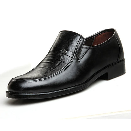 2024 New Leather Shoes for Men High Quality Business Men Dress Shoes comfortable Flats Oxford Breathable Men Party Wedding Shoes