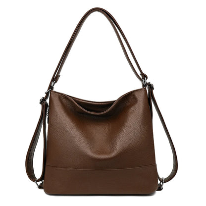 Top Quality Leather Backpack Women Bagpack Female Large Capacityf or Commute Travel School Backpack Shoulder Bags for Women Sac