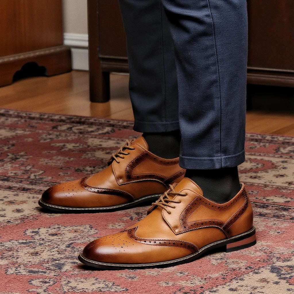 Leather Shoes For Men Business Stylish Gentleman'S Comfortable Formal Shoe