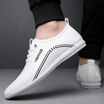Leather Shoes for Men Fashion Soft Sole Men Loafers Comfortable Lightweight Walking Shoes Men Flats Moccasins Zapatillas Hombre