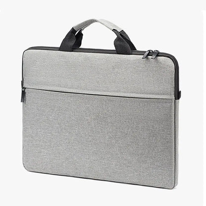 Business Style Laptop Handbag Ultra Thin Shockproof Laptop Sleeve Case Large Capacity with Handle Laptop Protective Pouch
