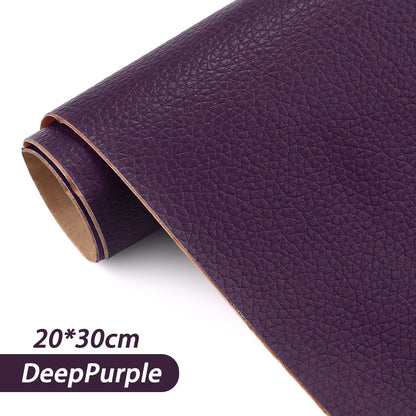PU Leather Patches Stickers Self Adhesive Leather Fabric Adhesive Sofa Bag Seat Repair DIY Patch 20x30cm 25x60cm 10x20cm