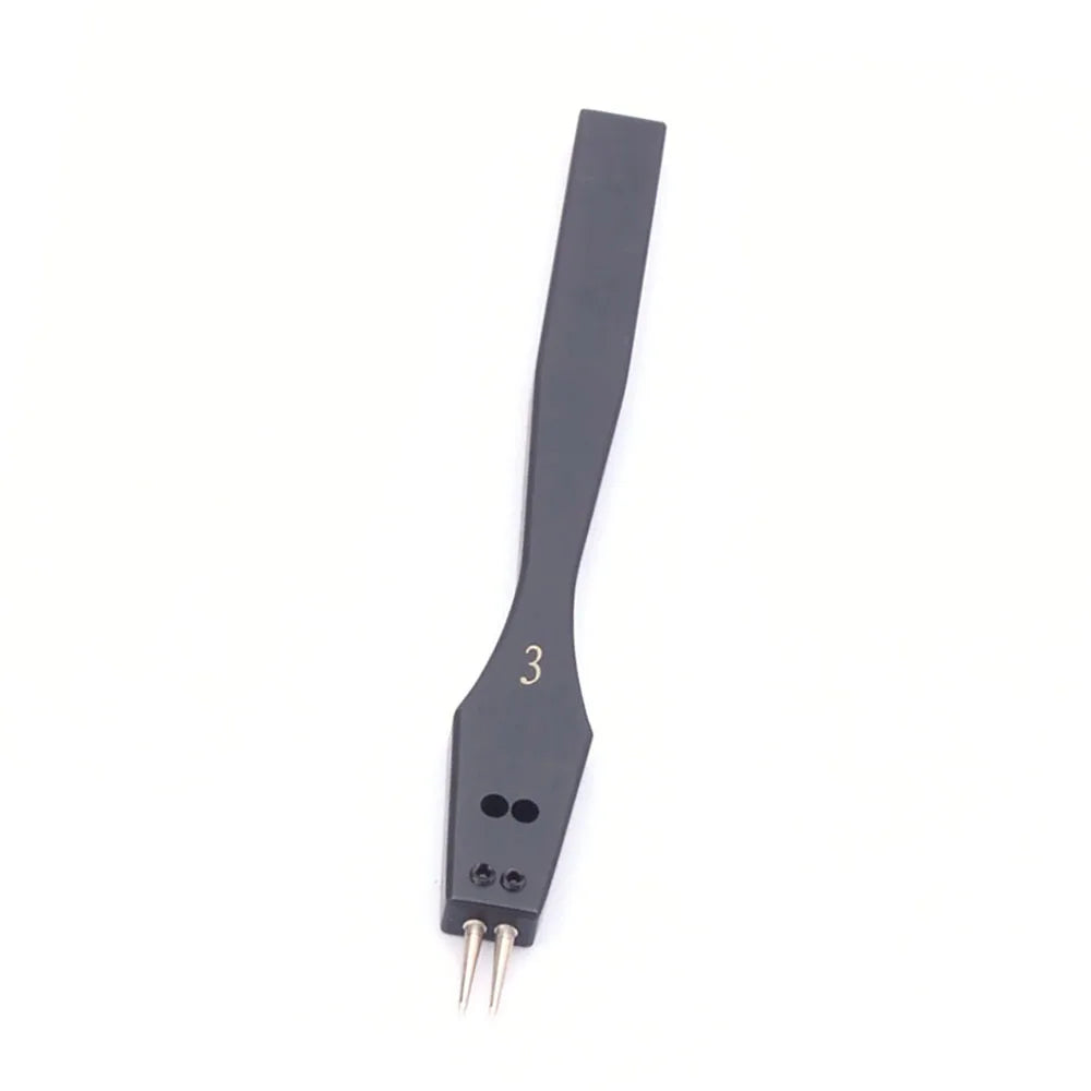 Leather Punch Tool Sharp Head Replaceable Pricking Iron Removable Round Hole Punch DIY Leather Craft Chisel 4 Size Available