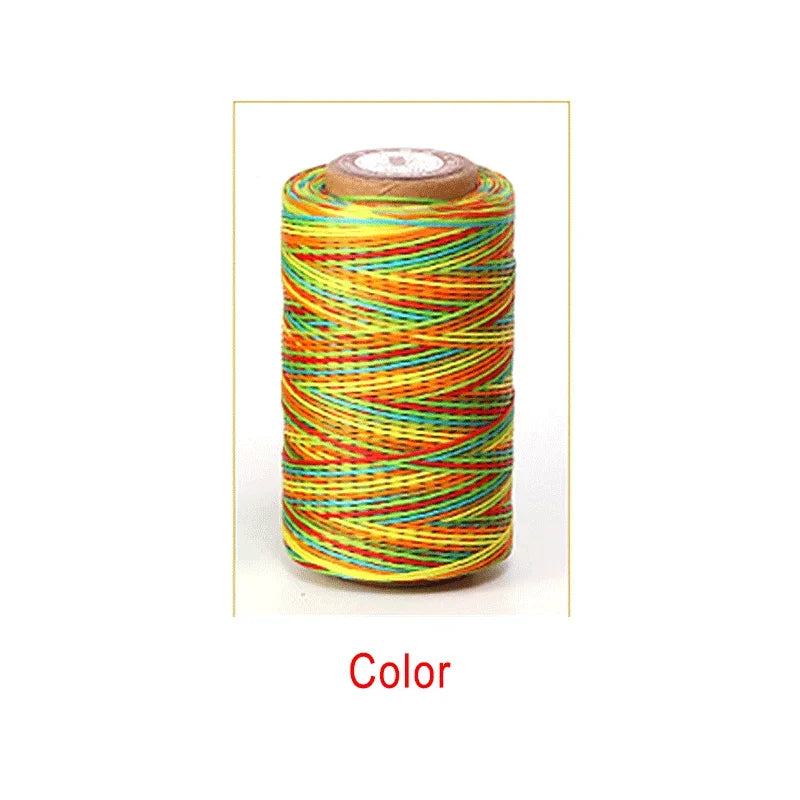 30m 0.8mm Leather Sewing Waxed Thread String Sewing Leather Hand Wax Stitching DIY Thread for Case Arts Crafts Handicraft Tool