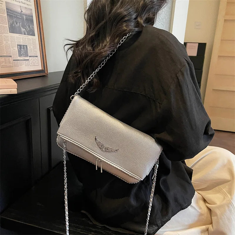 Fashionable Crossbody Bags for Women Shoulder Bags Minimalist Chain Designer Bag Retro Purse and Handbags Bolsos Mujer Сумка Sac