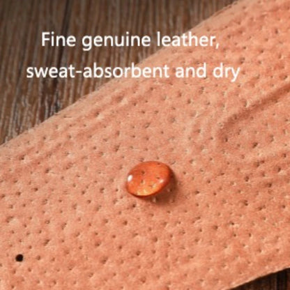 Leather Insoles for Men and Women Breathable Suitable for Summer Absorb Sweat Comfortable Thick Cowhide Sports Shoes