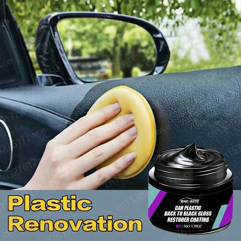 Car Universal Leather and Plastic Repair Polishing Wax Automotive interior reconditioning cream for leather/plastic/rubber care