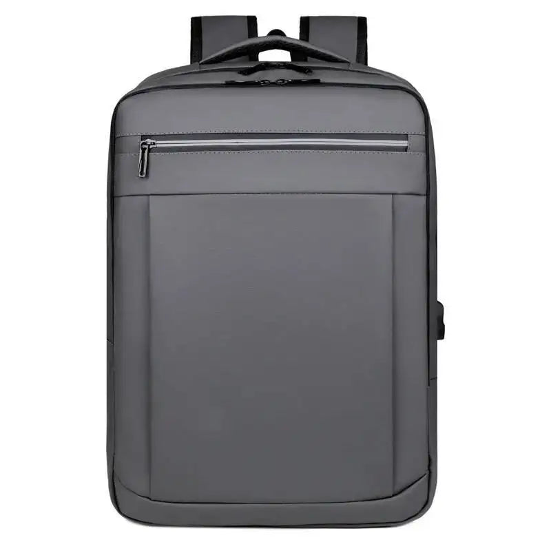 Men's Laptop Storage Double Shoulder Bags Water-Resistant Multi-Layer Storage Backpack Large Capacity Business Travel Backpack